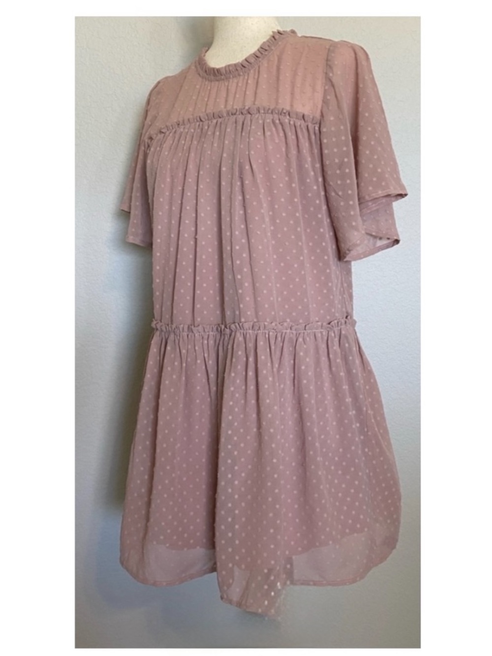 Love Riche size large Dusty Rose Dress